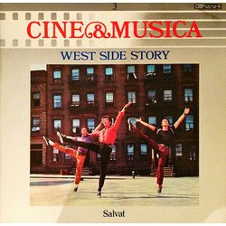 West Side Story サウンドトラック (Various Artists, Leonard Bernstein, Stephen Sondheim) - CDカバー