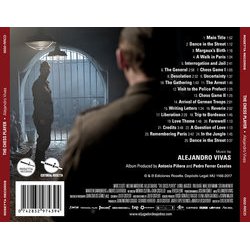 The Chess Player Ścieżka dźwiękowa (Alejandro Vivas) - Tylna strona okladki plyty CD