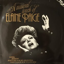 A Musical Touch Of....Elaine Paige Colonna sonora (Various Composers) - Copertina del CD