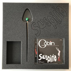 Suspiria サウンドトラック (Dario Argento, Agostino Marangolo, Massimo Morante, Fabio Pignatelli, Claudio Simonetti) - CDカバー