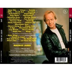 Almost an Angel Ścieżka dźwiękowa (Maurice Jarre) - Tylna strona okladki plyty CD