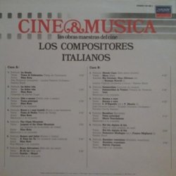 Los Compositores Italianos Ścieżka dźwiękowa (Various Artists) - Tylna strona okladki plyty CD