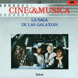 La Saga de las Galaxias Soundtrack (John Williams) - CD cover
