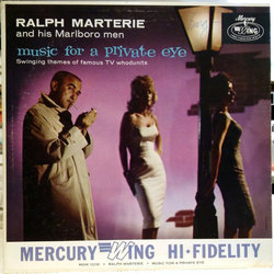 Music For A Private Eye: Swinging Themes Of Famous TV Whodunits サウンドトラック (Various Artists, Ralph Marterie And His Marlboro Men) - CDカバー