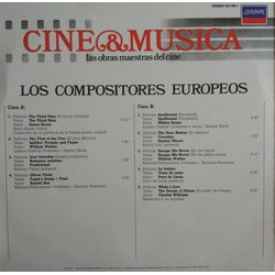 Los Compositores Europeos Ścieżka dźwiękowa (Various Artists) - Tylna strona okladki plyty CD