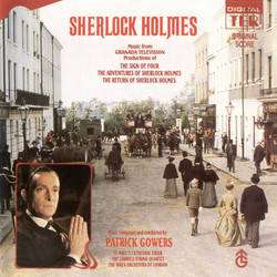 Sherlock Holmes Trilha sonora (Patrick Gowers) - capa de CD