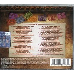 Coco Trilha sonora (Michael Giacchino) - CD capa traseira