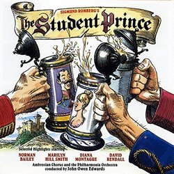 The Student Prince 声带 (Dorothy Donnelly, Sigmund Romberg) - CD封面