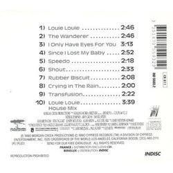 Coupe de Ville Ścieżka dźwiękowa (Various Artists, James Newton Howard) - Tylna strona okladki plyty CD