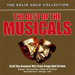 The Best of the Musicals Soundtrack (Various Artists) - CD cover
