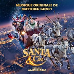 Santa & Cie Trilha sonora (Matthieu Gonet) - capa de CD