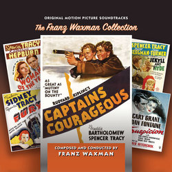 Captains Courageous - The Franz Waxman Collection Colonna sonora (Franz Waxman) - Copertina del CD