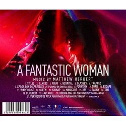 A Fantastic Woman Soundtrack (Matthew Herbert) - CD Back cover