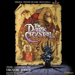 The Dark Crystal Trilha sonora (Trevor Jones) - capa de CD