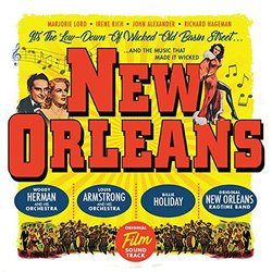 New Orleans Soundtrack (Woody Herman, Nat W. Finston) - CD cover