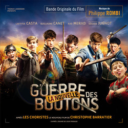 La Nouvelle Guerre des Boutons Ścieżka dźwiękowa (Philippe Rombi) - Okładka CD