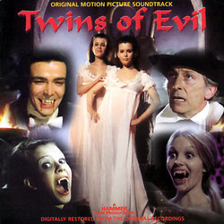 Twins of Evil Ścieżka dźwiękowa (Harry Robinson) - Okładka CD