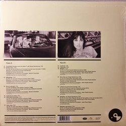 Le Cinma de Serge Gainsbourg Vol. 2 Ścieżka dźwiękowa (Various Artists, Serge Gainsbourg) - Tylna strona okladki plyty CD