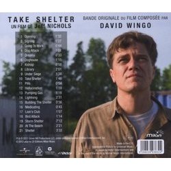 Take Shelter Ścieżka dźwiękowa (David Wingo) - Tylna strona okladki plyty CD