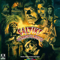 Caltiki, The Immortal Monster サウンドトラック (Roberto Nicolosi, Roman Vlad) - CDカバー