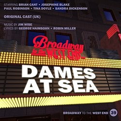 Dames at Sea サウンドトラック (George Haimsohn, Robin Miller, Jim Wise) - CDカバー