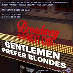 Gentleman Prefer Blondes Soundtrack (Leo Robin, Jule Styne) - CD cover