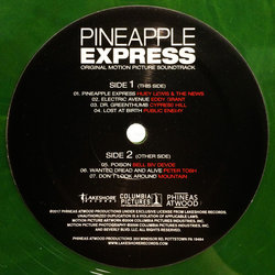 Pineapple Express Trilha sonora (Various Artists, Graeme Revell) - CD capa traseira