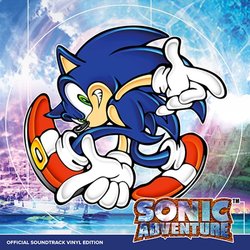 Sonic Adventure Trilha sonora (Jun Senoue) - capa de CD