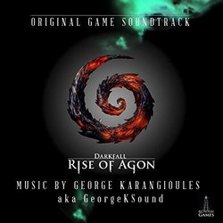 Darkfall Rise of Agon Trilha sonora (GeorgeKSound ) - capa de CD