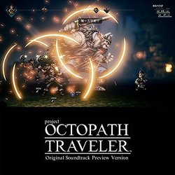 Octopath Traveler Trilha sonora (Yasunori Nishiki) - capa de CD