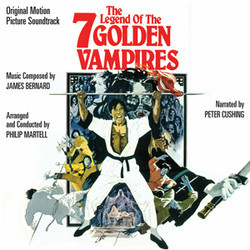 The Legend of the 7 Golden Vampires Ścieżka dźwiękowa (James Bernard) - Okładka CD