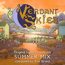Verdant Skies: Summer Mix Trilha sonora (Troy Strand) - capa de CD