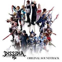 Dissidia Final Fantasy NT Trilha sonora (Takeharu Ishimoto, Keiji Kawamori, Tsuyoshi Sekito) - capa de CD