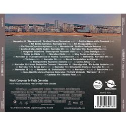 La Gran Ola サウンドトラック (Pablo Cervantes) - CD裏表紙