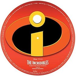 The Incredibles Soundtrack (Michael Giacchino) - CD cover