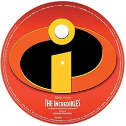 The Incredibles Soundtrack (Michael Giacchino) - CD Back cover