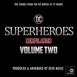 DC Superheroes Compilation Volume 2 Trilha sonora (Geek Music) - capa de CD