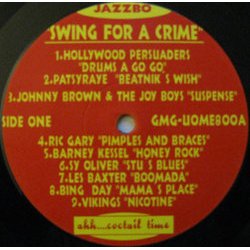 Swing For A Crime Soundtrack (Various Artists) - CD-Inlay