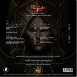 Divinity: Original Sin 2 Ścieżka dźwiękowa (Various Artists) - Tylna strona okladki plyty CD