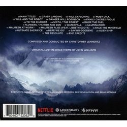 Lost in Space Soundtrack (Christopher Lennertz, John Williams) - CD Back cover
