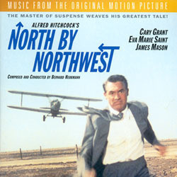 North by Northwest Trilha sonora (Bernard Herrmann) - capa de CD
