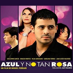 Azul y No Tan Rosa Colonna sonora (Sergio de la Puente) - Copertina del CD