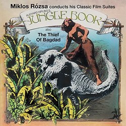 Jungle Book / The Thief Of Bagdad サウンドトラック (Mikls Rzsa) - CDカバー