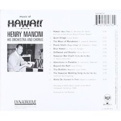 Music Of Hawaii Soundtrack (Various Artists, Henry Mancini) - CD Achterzijde
