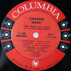 Channel West! Ścieżka dźwiękowa (Various Artists) - wkład CD