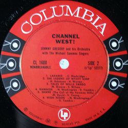 Channel West! サウンドトラック (Various Artists) - CDインレイ