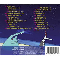 Molly Monster Ścieżka dźwiękowa (Annette Focks) - Tylna strona okladki plyty CD