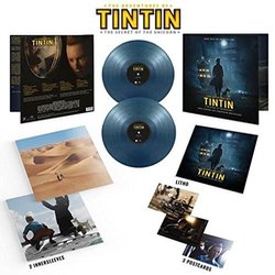 The Adventures Of Tintin: The Secret Of The Unicorn Soundtrack (John Williams) - cd-inlay
