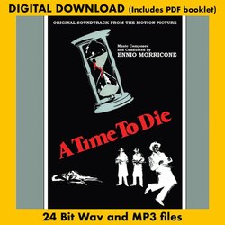 A Time to Die サウンドトラック (Ennio Morricone, Robert O. Ragland) - CDカバー