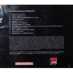 Downtown 81 Soundtrack (Various Artists, Vincent Gallo) - CD Back cover